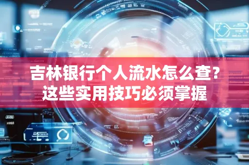 吉林银行个人流水怎么查？这些实用技巧必须掌握